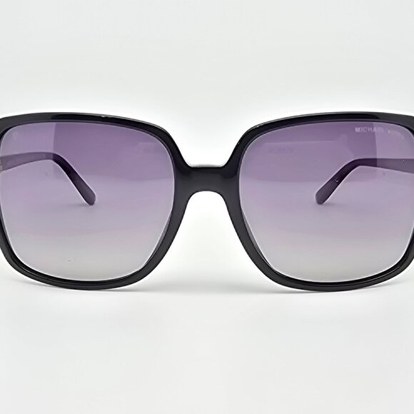 Michael Kors MK2098U Isle of Palms Black Frame Polarized Grey Gradent Sunglasses - Picture 2 of 12